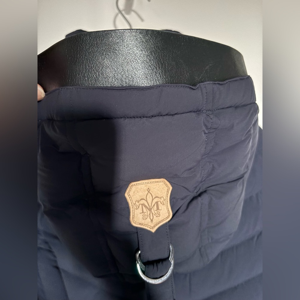 Mackage Navy Puffer Jacket xsmall 90% goose feather - Picture 6 of 17